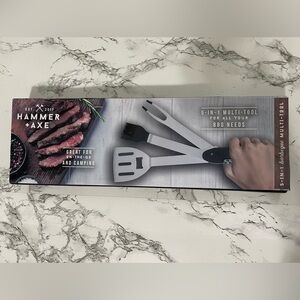 Hammer+Axe 5 in 1 multi-tool bbq grill